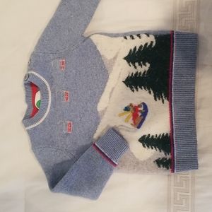 Mini Boden Dog Sledding Sweater
